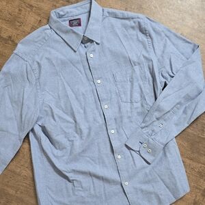 UNTUCKit Light Blue Casual Flannel Button-Down Shirt XL Slim Fit